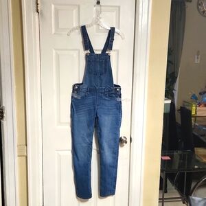 Classic Blue Denim Overalls with Adjustable Straps